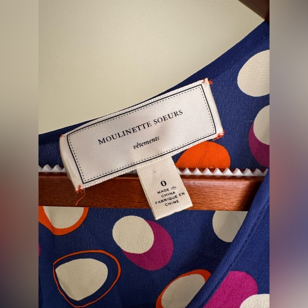 Anthropologie (Moulinette Soeurs) polka dot Dress size 0 - Picture 4 of 5